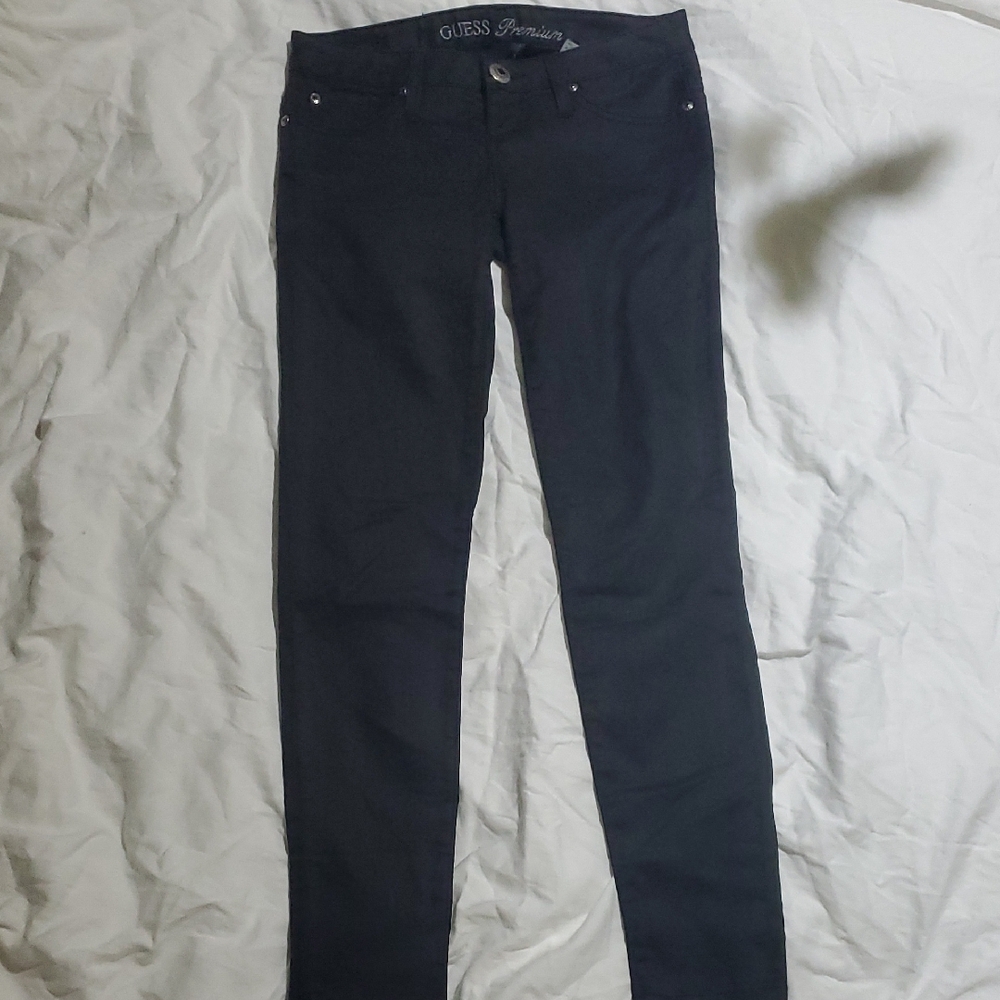 Guess Dark Denim Slim Fit Pants
